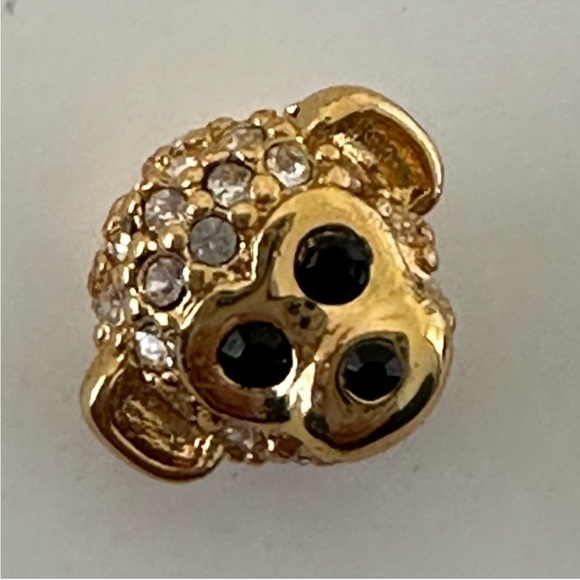 Kate Spade Gold and Black little monkey stud earrings - Picture 4 of 4